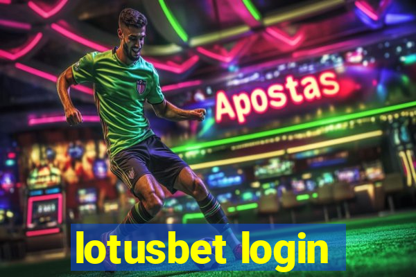 lotusbet login